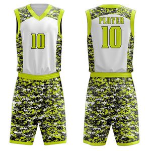 ชุดบาสเก็ตบอลมืออาชีพแบบสั่งทำพิเศษด้วยเทคนิค Sublimation สำหรับกีฬาแข่งขันและโปรแกรมทีม - Product Image 6