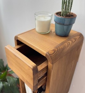 Minimalist Eco-Friendly Durable Wood Wall Mounted Nightstand 1 Drawer Storage Modern Bedroom Furniture Dining Hotel Living Room - Product Image 6