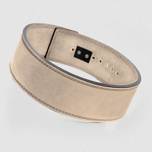 Cinturón de Gimnasio Unisex de Cuero Vacuno con Logotipo Personalizado, Resistente, de 10 mm, para Levantamiento de Pesas y Entrenamiento, para Hombres y Mujeres - Product Image 1