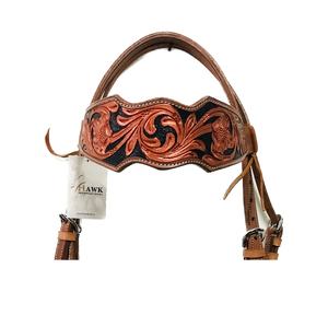 Caballete de cuero ecuestre de nuevo diseño de calidad superior al por mayor, caballete occidental tallado a mano, montar a precio competitivo - Product Image 2