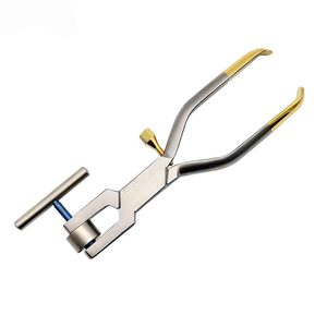 Outil chirurgical dentaire de qualité supérieure en acier inoxydable avec poignée dorée, broyeur d'os, instrument d'implantation, réutilisable, robuste, autoclavable - Product Image 3