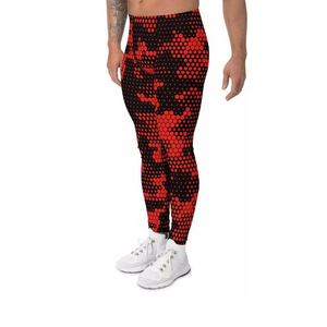 Leggings de compression taille haute pour hommes - Leggings de sport antibactériens, respirants et à séchage rapide pour la gym, le yoga et la musculation - Product Image 4