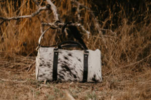 Bolsa de Viaje de Cuero Genuino, Estilo Vintage, con Cierre, Multifuncional, Unisex, para Fin de Semana, Capacidad de 36-55L, Grande - Product Image 5