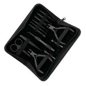 Pinzas de Acero Inoxidable de Alta Calidad para Extensiones de Cabello, Kit de Herramientas Metálicas Profesionales para Aplicación de Extensiones de Cabello, Salón de Belleza, Barbería - Product Image 5