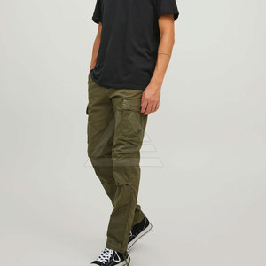 Casual <b>Men</b> Cargo Pants Comfortable Relaxed Fit Durable Fabric Designed <b>For</b> Daily Wear Outdoor Activities Travel - Product Image 2