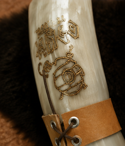 Cuerno de Búfalo Natural para Beber, Estilo Vikingo, Hecho a Mano, Taza de Cerveza Medieval, Decoración para Bar - Product Image 2