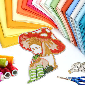 Custom Embroidery Patches Wholesale Personalized Woven Embroidered Badge Iron On Sew On Applique for Clothing <b>Jackets</b> Bags Hats - Product Image 6