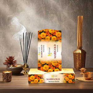 Bâtonnets d'encens Masala parfumés floraux aux aux arômes naturels de 9 pouces emballage dans une boîte plate de 15 grammes fabriqués à partir de charbon de bois d'Inde meilleur taux - Product Image 2