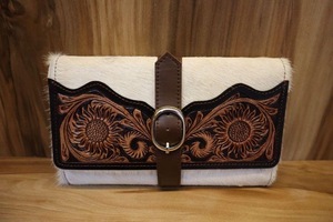 Sac à main en cuir du sud-ouest, vintage, fait main, pour femme, de Divine International - Product Image 5