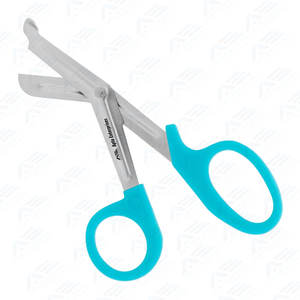 Tijeras para Vendajes de Trauma Médico, Tijeras para Vendajes EMT, Instrumentos Médicos Quirúrgicos, Herramienta de Rescate, Tijeras de Trauma con Mango Azul Cielo - Product Image 6