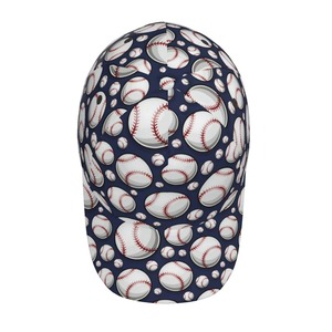 Gorra de Béisbol Unisex Personalizada con Etiqueta Privada, Gorra Ajustable de 6 Paneles con Estampado Digital de Béisbol, Gorra Sublimada, Venta al Por Mayor OEM - Product Image 4