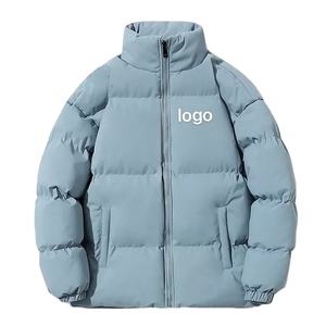 De gran tamaño de talla grande de invierno Puff grueso cálido hombres logotipo personalizado burbuja ropa hombres chaqueta acolchada 2026 - Product Image 1