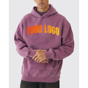 Sudadera con Capucha de Invierno para Hombre, 100% Algodón, de Alta Calidad, con Cierre, Talla Grande, Personalizable con Logotipo Bordado, Unisex, Forro Polar Grueso - Product Image 6
