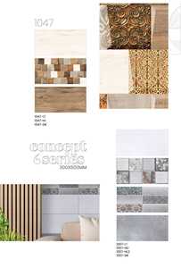 กระเบื้องผนังดิจิตัลขัดเงามันวาวขนาด300X600มม. ลวดลายทันสมัยสีอ่อนในห้องครัวแนวคิดสีเข้มหลากสีสำหรับพื้น - Product Image 3
