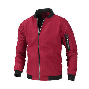 Chaqueta Bomber de Invierno para Hombre, con Cierre, Estilo Casual, Ropa de Calle, Marcas Estadounidenses, Venta al Por Mayor, Nueva de Fábrica - Product Image 3