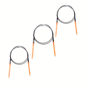 Aiguilles à tricoter circulaires en bois de qualité supérieure pour la vente en gros. Les jonctions lisses et les pointes polies répondent aux normes professionnelles du commerce de détail. - Product Image 4