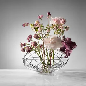Elegante Florero de Hierro Hecho a Mano para Mesa, Estilo Costero, Decoración para el Hogar, Aniversario - Product Image 1