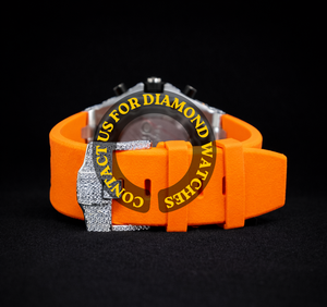 Top Rated VVS Moissanite Diamond Round <b>Case</b> Business & Fashion Sport Style Stainless Steel Hip Hop Luxury Quartz <b>Watch</b> Unisex - Product Image 2