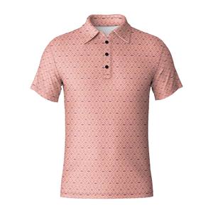 Polo de golf personnalisé imprimé pour homme, tissu extensible respirant, fabrication de polos de performance, polo sportif élégant pour le golf, le club - Product Image 4