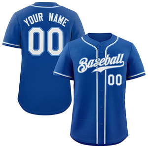 Maillot de baseball personnalisé marron et blanc, uniforme d'équipe boutonné, sublimé, en polyester anti-humidité, OEM ODM - Product Image 4