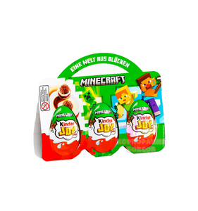 Huevos de chocolate sorpresa Kinderr Joy Minecraft de 20g, paquetes a granel de 24 piezas para organizadores de fiestas y eventos, directo de fábrica. - Product Image 1