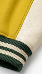 Winter Fashion Varsity <b>Jackets</b> Wool Viscose Polyester Cotton Hooded Front Logo Unisex Oversized - Product Image 5