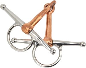 Professional Grade Horse Bit with Copper Roller Smooth Control Durable Anti Rust <b>Equestrian</b> Riding Equipment - Product Image 5