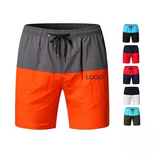 <b>Men's</b> Summer Quick Dry Workout Athletic Swimwear <b>Shorts</b> Breathable Running <b>Swimming</b> Sweat <b>Short</b> Pants <b>Patterned</b> Patchwork - Product Image 1