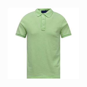 Polo pour homme à manches courtes en coton, col classique, vêtements décontractés confortables, vente en gros - Product Image 6