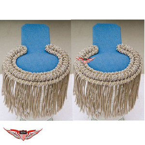 KEW Epaulettes de Hombro Vintage de Alta Personalización con Bordados y Adornos de Flecos, de Lujo y Ecológicos - Product Image 1