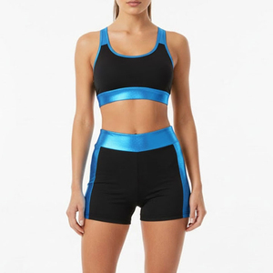 High Performance Women's Sports Bra and Gym Shorts Set Lightweight Activewear OEM Wholesale Supplier - Product Image 4