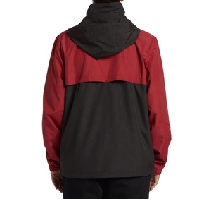 Wholesale Breathable Casual Sportswear Hooded Windbreaker Jacket Color <b>Block</b> Waterproof Outdoor Jacket Plus Size Zipper Closure - Product Image 5