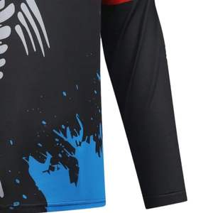 Camiseta de Pesca Personalizada con Diseño de Esqueleto de Pez, Protección UV, Impermeable, UPF 50, Jersey de Pesca de Poliéster Sublimado, MOQ Bajo - Product Image 4