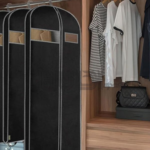 Elegante Bolsa Organizadora para Trajes, Camisas, Abrigos, Vestidos, Fácil de Transportar, para Viajes, Hogar, Hotel, Oficina, Bolsa para Prendas - Product Image 5