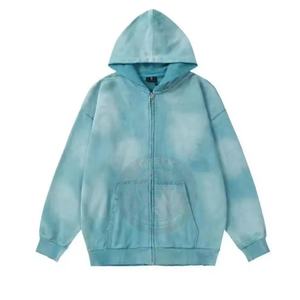 Sudadera con Capucha Retro para Hombre, de Algodón Suave y Felpa, con Silueta Holgada para Colecciones de Moda Moderna - Product Image 3
