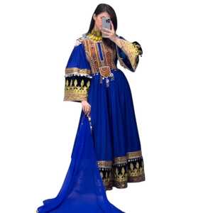 Latest Afghani Casual <b>Dresses</b> Premium Ethnic Embroidery Traditional Women's Clothing Export Quality - Product Image 1