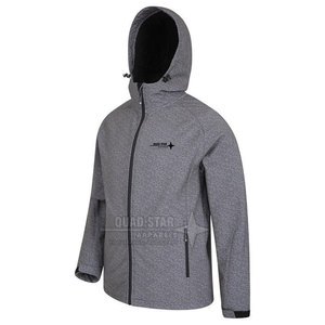 เสื้อแจ็คเก็ตซอฟต์เชลล์สำหรับผู้ชาย ระบายอากาศได้ดี ผลิตในปากีสถาน น้ำหนักเบา สั่งทำได้ - Product Image 2