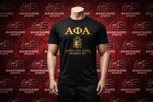 Custom Fraternity T Shirts for Men and Women Premium Cotton Greek College Fraternity Apparel chenile <b>tshirt</b> - Product Image 2