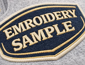 Blousons universitaires en laine et cuir avec manches personnalisées, patchs en chenille brodés, pour marques, blousons universitaires personnalisables pour hommes - Product Image 4