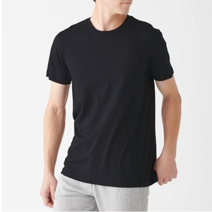 T-shirt en coton 100% tricoté imprimé de haute qualité, manches courtes, coupe ample, respirant, décontracté, pour l'été, logo personnalisé, 200 grammes - Product Image 5