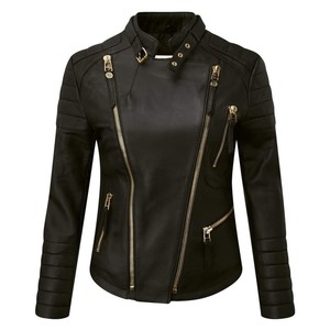 New Stylish Design Women <b>Leather</b> <b>Jacket</b> Soft <b>Leather</b> Wear Eco-friendly For <b>Winter</b> Daily Customize Color Women <b>Leather</b> <b>Jacket</b> - Product Image 1