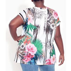T-shirt de sublimation pour femme, style festival, durable, très demandé, haute qualité, nouveau, élégant et personnalisé - Product Image 2