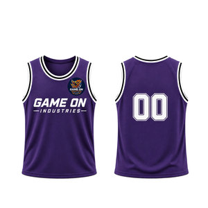 Camisetas de baloncesto informales profesionales, uniformes de equipo personalizados con estampado por sublimación, camisetas deportivas de malla transpirable de talla grande para verano - Product Image 6