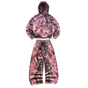 Sudadera con Capucha de Invierno para Hombre, Casual, Transpirable, Talla Grande, Estampado de Camuflaje, Personalizable, de Poliéster/Algodón Grueso, de Alta Calidad OEM - Product Image 1