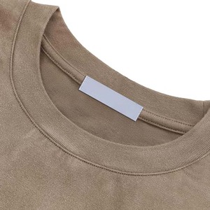 Servicio OEM al por mayor, camiseta personalizada con lavado ácido para hombre, 100% algodón, transpirable, de manga corta, estilo oversized. - Product Image 5