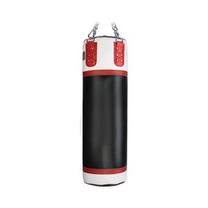 Sac de sport vintage en cuir véritable marron, sac lourd en cuir de vachette avec chaîne en acier, classique pour la gym, l'entraînement, la boxe et le fitness - Product Image 4