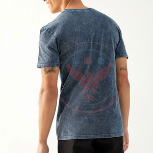 Camisetas de Hombre con Diseño Moderno, Lavado Ácido, 100% Algodón, Secado Rápido, Ecológicas, Transpirables, Tela de Felpa, Alta Calidad - Product Image 3