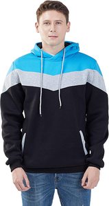 Sudadera con capucha de forro polar grueso con cremallera para hombre, estilo urbano, de verano, de algodón/spandex de 370 g, con diseño de bolsillo, ecológica, OEM, ODM, marca privada - Product Image 6