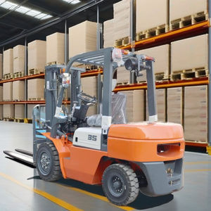 מלגזה חשמלית מוצקה בעלת שלושה גלגלים, מנוע 48, 0.6 טון, הנעה כפולה, חדשה, בעלת תו תקן CE - Product Image 3