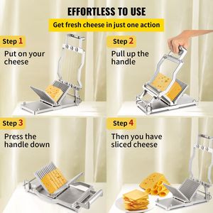 Tagliatrice per Formaggio Professionale con Filo da 1 cm e 2 cm Sostituibile, Lama in Lega di Alluminio Resistente per Tagliare Burro - Product Image 5